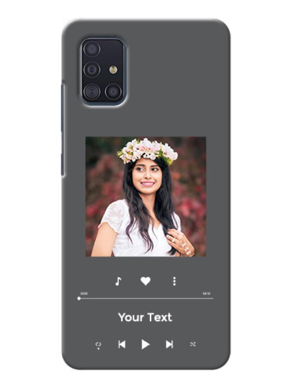 Custom Galaxy A51 Custom Mobile Case with Play The Music Design