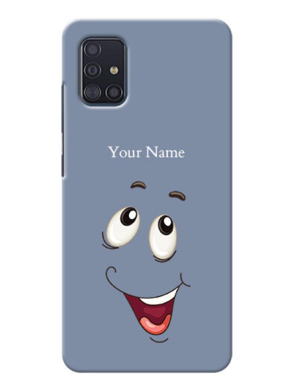 Custom Galaxy A51 Phone Back Covers: Laughing Cartoon Face Design
