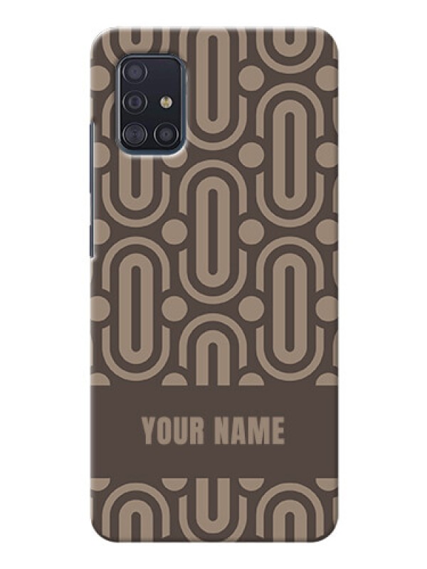 Custom Galaxy A51 Custom Phone Covers: Captivating Zero Pattern Design