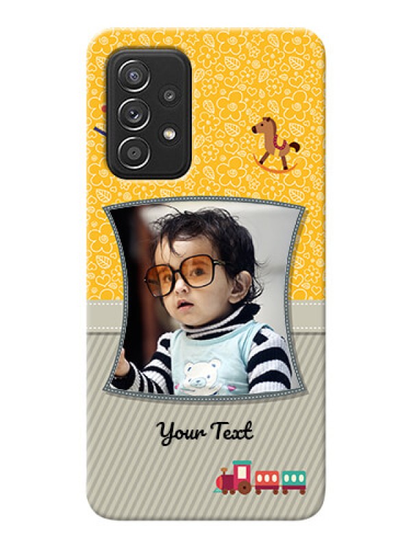 Custom Galaxy A52 4G Mobile Cases Online: Baby Picture Upload Design
