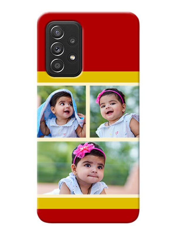 Custom Galaxy A52 4G mobile phone cases: Multiple Pic Upload Design