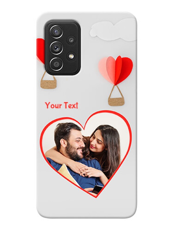 Custom Galaxy A52 4G Phone Covers: Parachute Love Design
