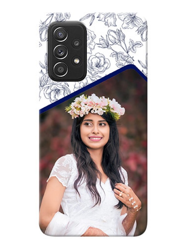 Custom Galaxy A52 4G Phone Cases: Premium Floral Design