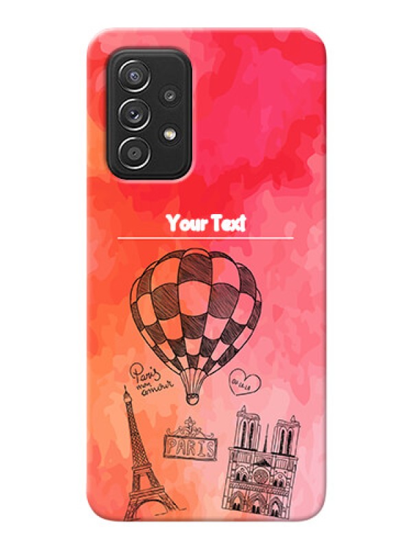 Custom Galaxy A52 4G Personalized Mobile Covers: Paris Theme Design