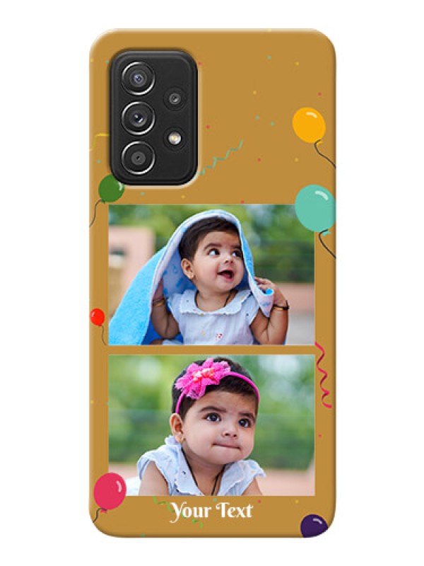 Custom Galaxy A52 4G Phone Covers: Image Holder with Birthday Celebrations Design