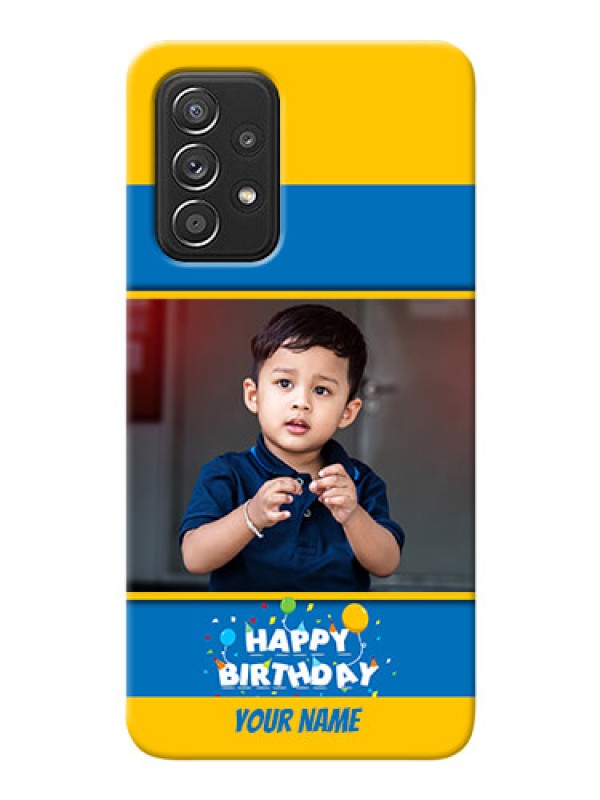 Custom Galaxy A52 4G Mobile Back Covers Online: Birthday Wishes Design