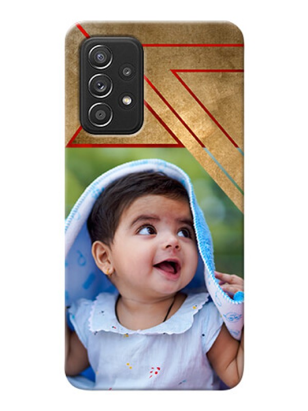 Custom Galaxy A52 4G mobile phone cases: Gradient Abstract Texture Design