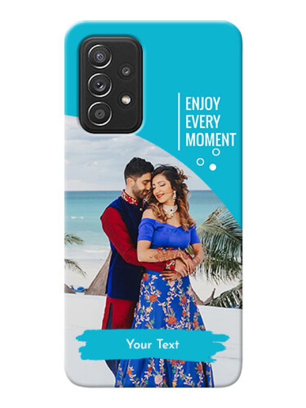 Custom Galaxy A52 4G Personalized Phone Covers: Happy Moment Design