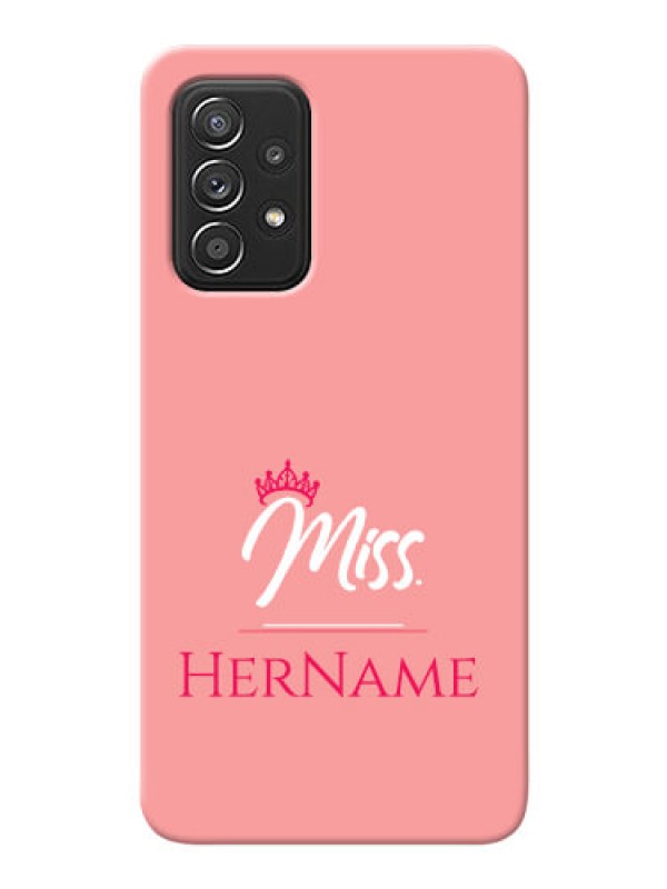 Custom Galaxy A52 4G Custom Phone Case Mrs with Name