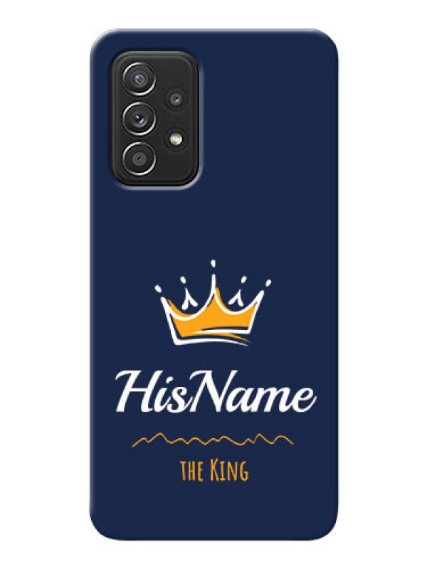Custom Galaxy A52 4G King Phone Case with Name