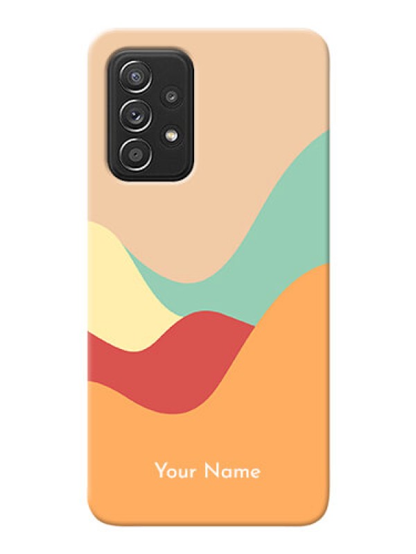 Custom Galaxy A52 Custom Mobile Case with Ocean Waves Multi-colour Design
