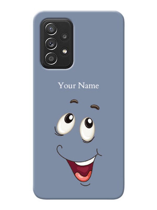 Custom Galaxy A52 Phone Back Covers: Laughing Cartoon Face Design