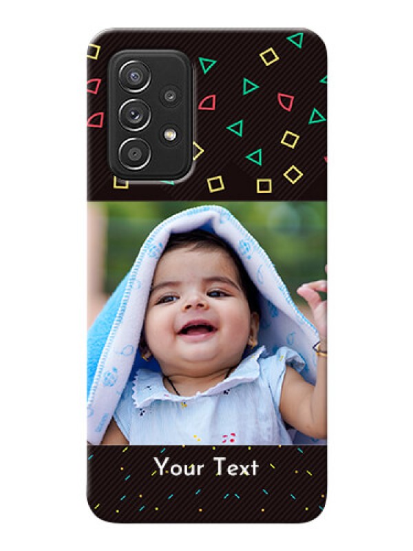 Custom Galaxy A52s 5G custom mobile cases with confetti birthday design