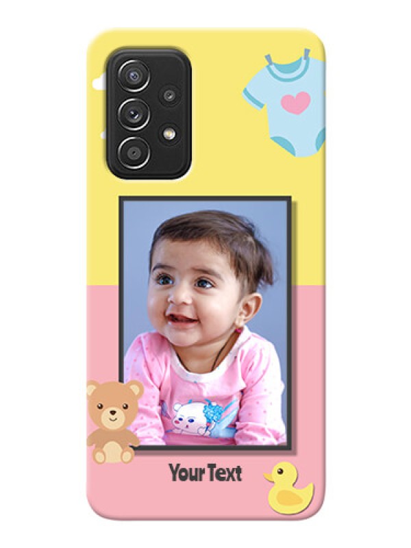 Custom Galaxy A52s 5G Back Covers: Kids 2 Color Design