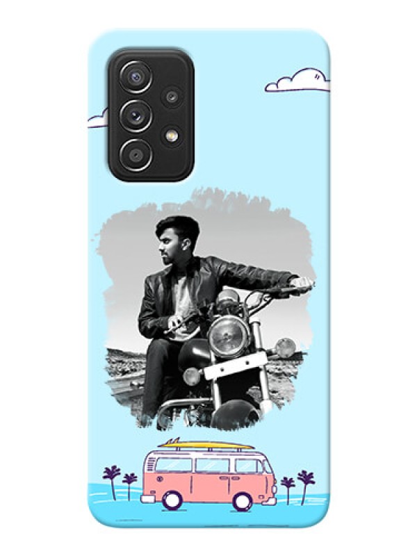 Custom Galaxy A52s 5G Mobile Covers Online: Travel & Adventure Design