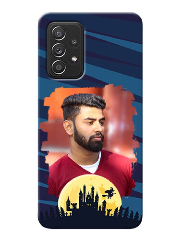 Custom Galaxy A52s 5G Back Covers: Halloween Witch Design 