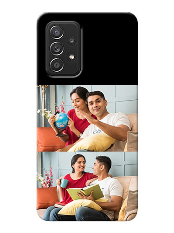 Custom Galaxy A52s 5G 2 Images on Phone Cover