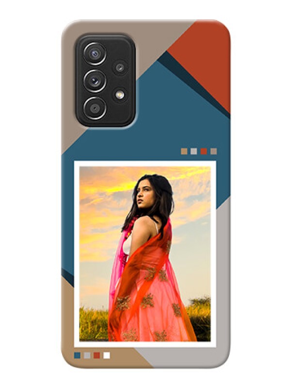 Custom Galaxy A52S 5G Mobile Back Covers: Retro color pallet Design