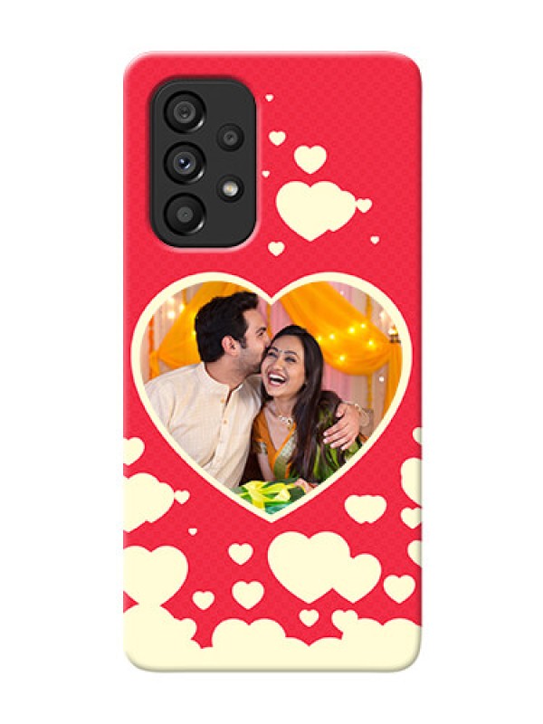 Custom Galaxy A53 5G Phone Cases: Love Symbols Phone Cover Design