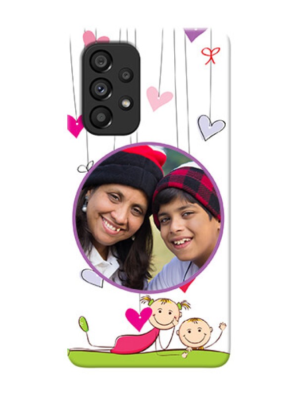 Custom Galaxy A53 5G Mobile Cases: Cute Kids Phone Case Design