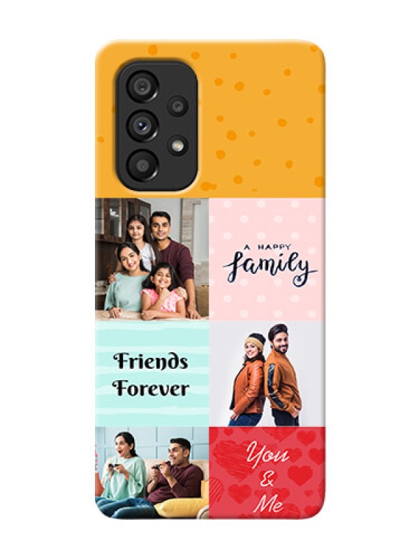 Custom Galaxy A53 5G Customized Phone Cases: Images with Quotes Design