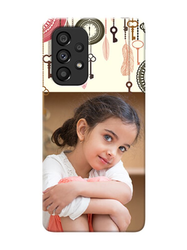 Custom Galaxy A53 5G Phone Back Covers: Boho Style Design