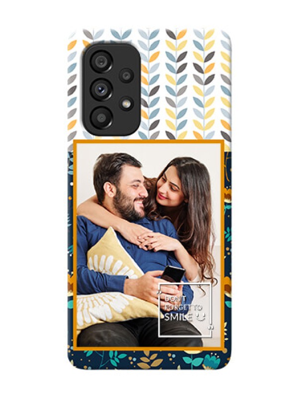 Custom Galaxy A53 5G personalised phone covers: Pattern Design