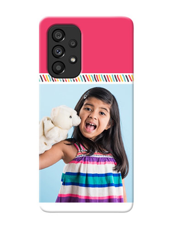 Custom Galaxy A53 5G Personalized Phone Cases: line art design