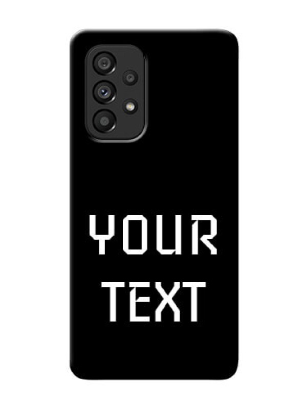 Custom Galaxy A53 5G Your Name on Phone Case