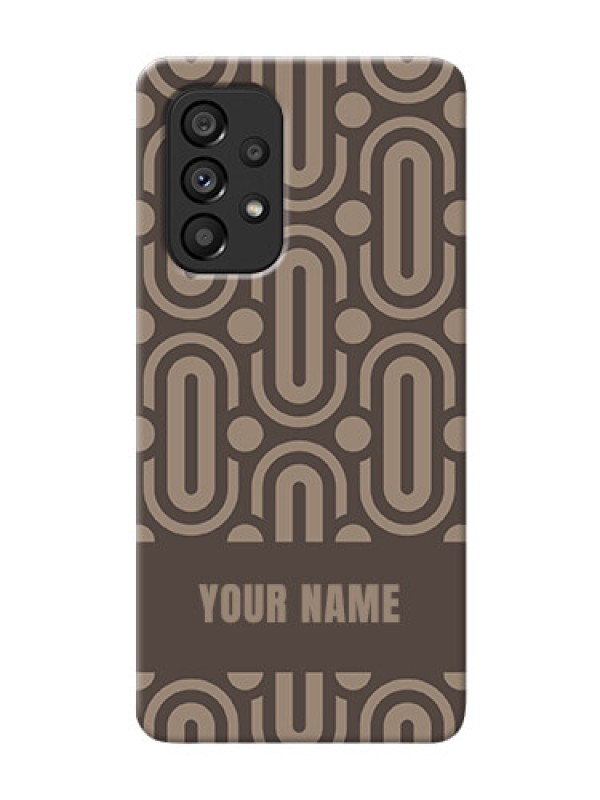 Custom Galaxy A53 5G Custom Phone Covers: Captivating Zero Pattern Design