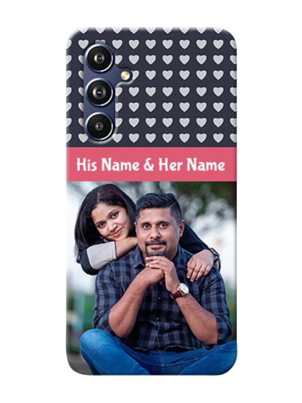 Custom Galaxy A54 5G Custom Mobile Case with Love Symbols Design