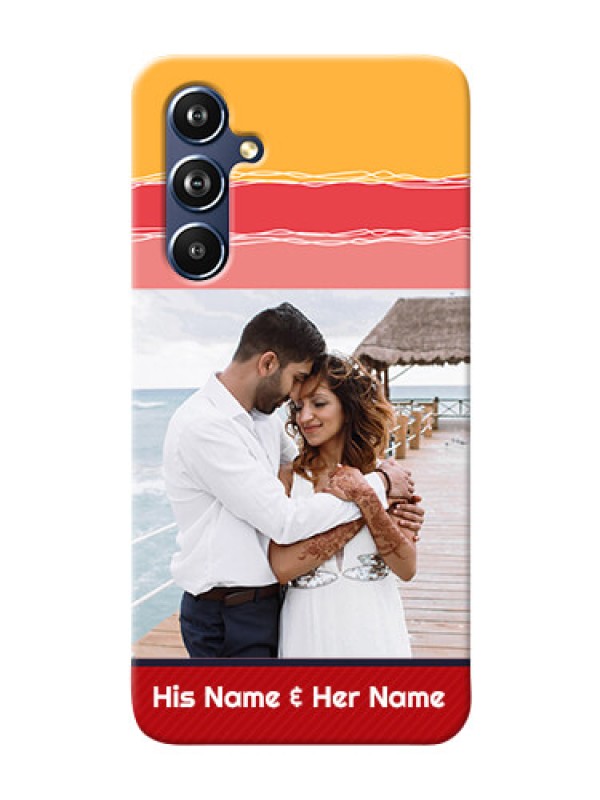 Custom Galaxy A54 5G custom mobile phone covers: Colorful Case Design