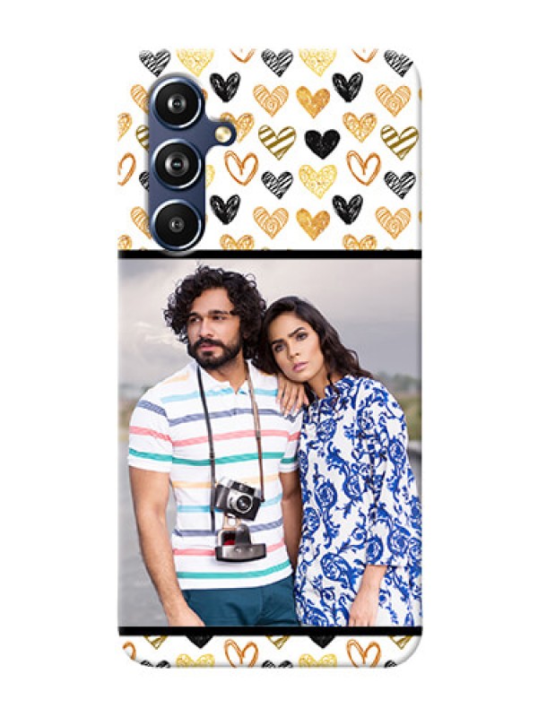 Custom Galaxy A54 5G Personalized Mobile Cases: Love Symbol Design