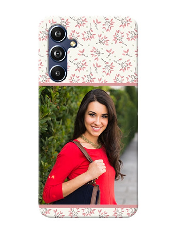 Custom Galaxy A54 5G Back Covers: Premium Floral Design