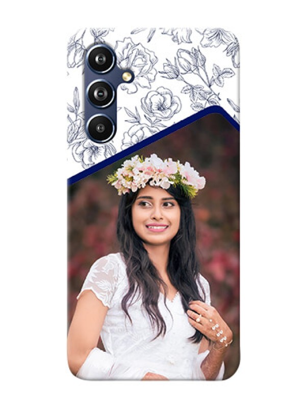 Custom Galaxy A54 5G Phone Cases: Premium Floral Design