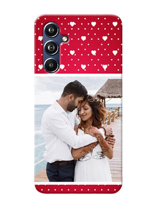 Custom Galaxy A54 5G custom back covers: Hearts Mobile Case Design