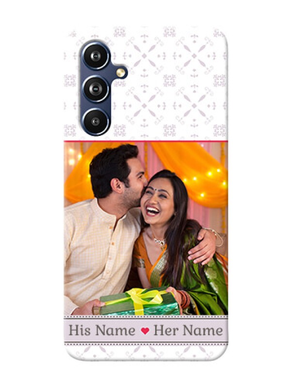 Custom Galaxy A54 5G Phone Cases with Photo and Ethnic Design