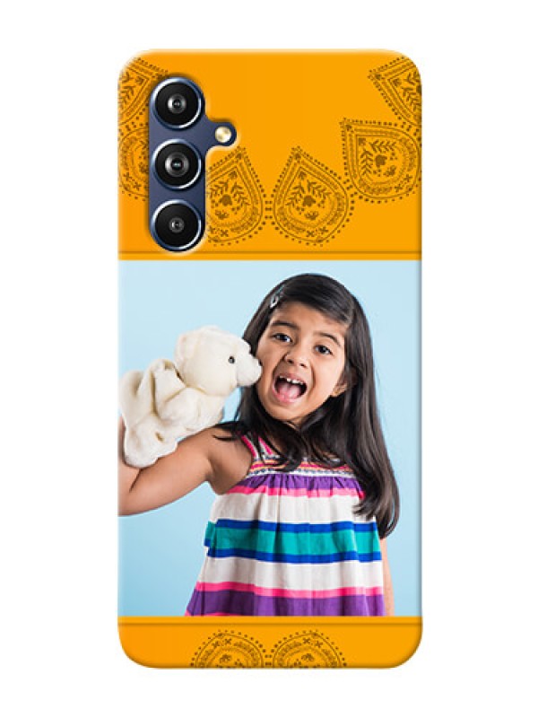 Custom Galaxy A54 5G custom mobile back covers: Photo Wedding Design 