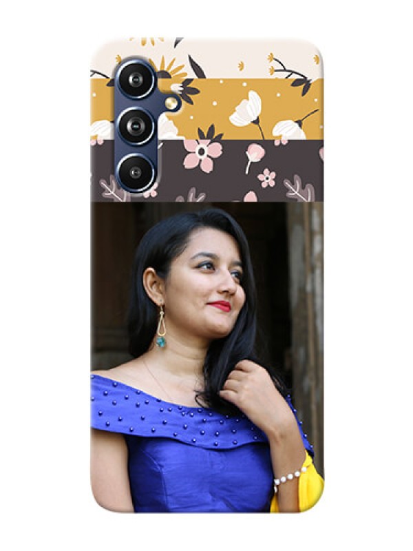 Custom Galaxy A54 5G mobile cases online: Stylish Floral Design