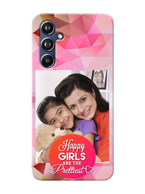 Custom Galaxy A54 5G Personalized Phone Covers: Abstract Triangle Design