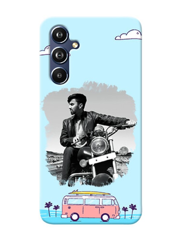 Custom Galaxy A54 5G Mobile Covers Online: Travel & Adventure Design