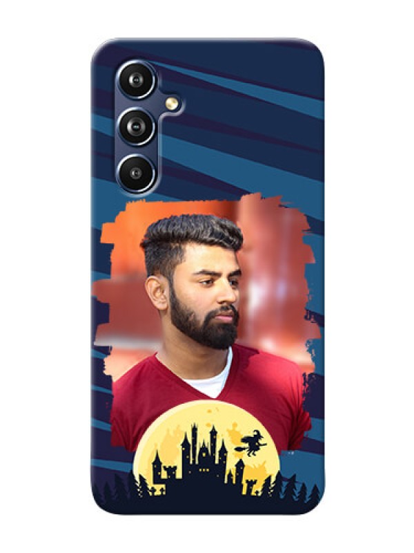 Custom Galaxy A54 5G Back Covers: Halloween Witch Design 