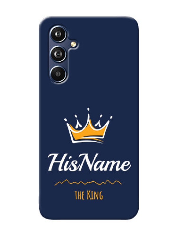 Custom Galaxy A54 5G King Phone Case with Name