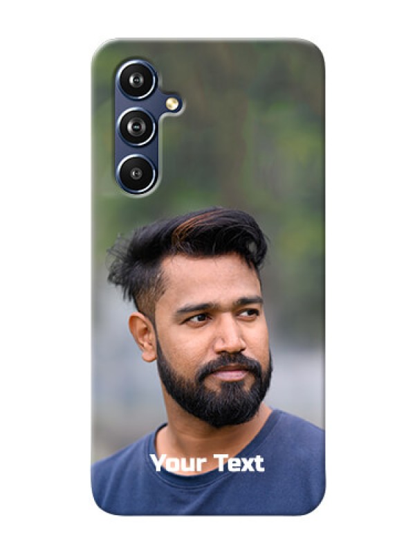 Custom Galaxy A54 5G Mobile Cover: Photo with Text