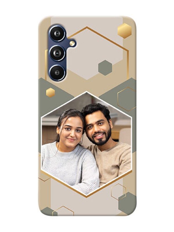Custom Galaxy A54 5G Phone Back Covers: Stylish Hexagon Pattern Design