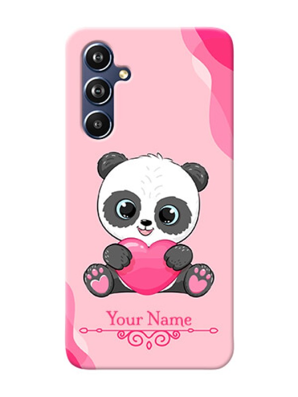 Custom Galaxy A54 5G Mobile Back Covers: Cute Panda Design