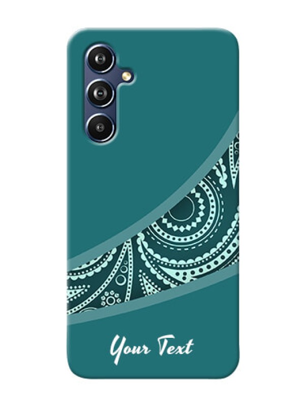 Custom Galaxy A54 5G Custom Phone Covers: semi visible floral Design