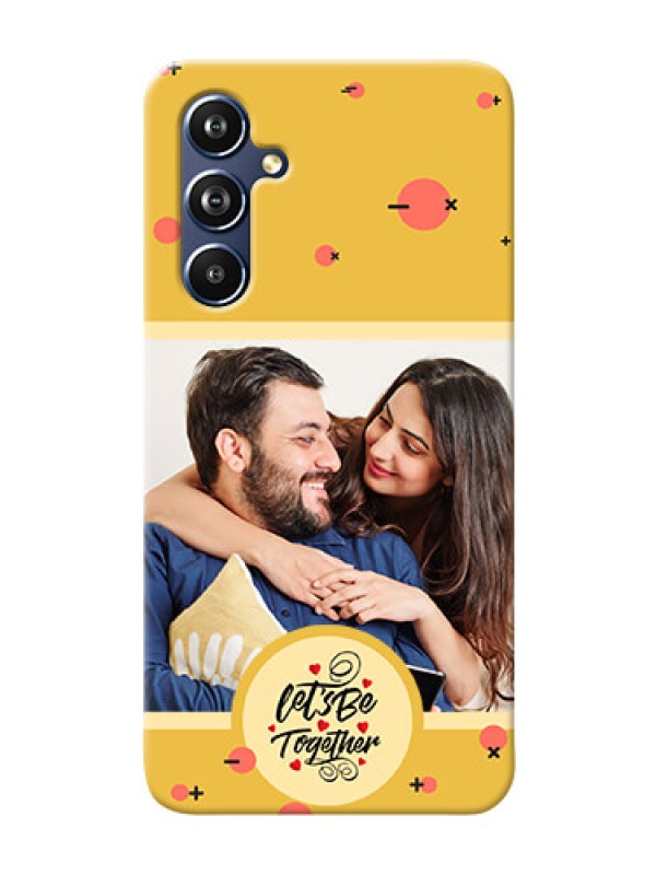 Custom Galaxy A54 5G Back Covers: Lets be Together Design
