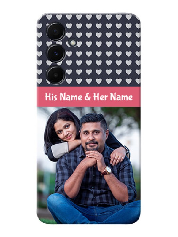 Custom Galaxy A55 5G Custom Mobile Case with Love Symbols Design