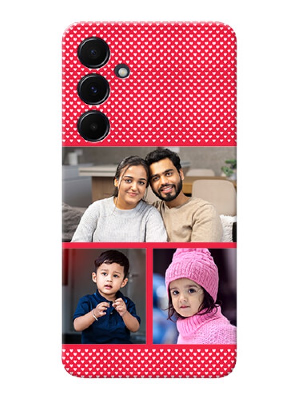 Custom Galaxy A55 5G mobile back covers online: Bulk Pic Upload Design